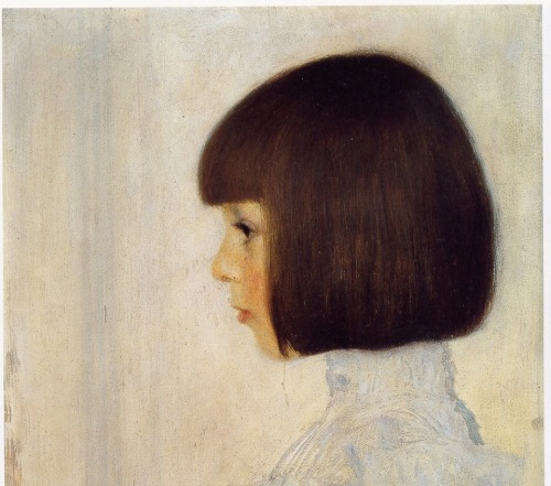 toonarmyist:Portrait of Helene Klimt, 1898 Gustav Klimt