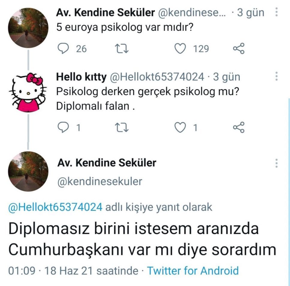 Av. Kendine Seküler...