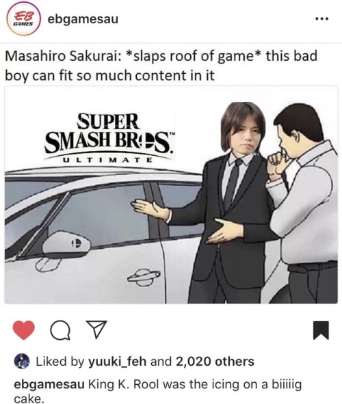 Omg it’s so true though! I love the EB Games Instagram page lol.