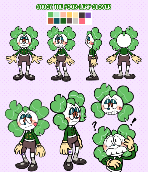 A four leaf clover, what a rare sight! Everyone knows four leaf clovers are a sign of good luck! So 