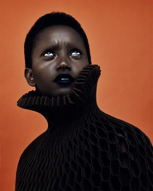 tiled: Christelle Yambayisa by Kiki Xue | Harper’s Bazaar China