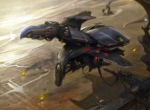 Concept ships by Matias Murad.(via concept ships: Concept ships by Matias Murad)