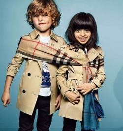 selfawarehoe:Laila Naim, five years old, becomes first Pakistani to model for Burberry. Do you guys even how huge this means to Pakistani girls growing up around the world. We grow up feeling guilty about body hair and features, shame becomes a part