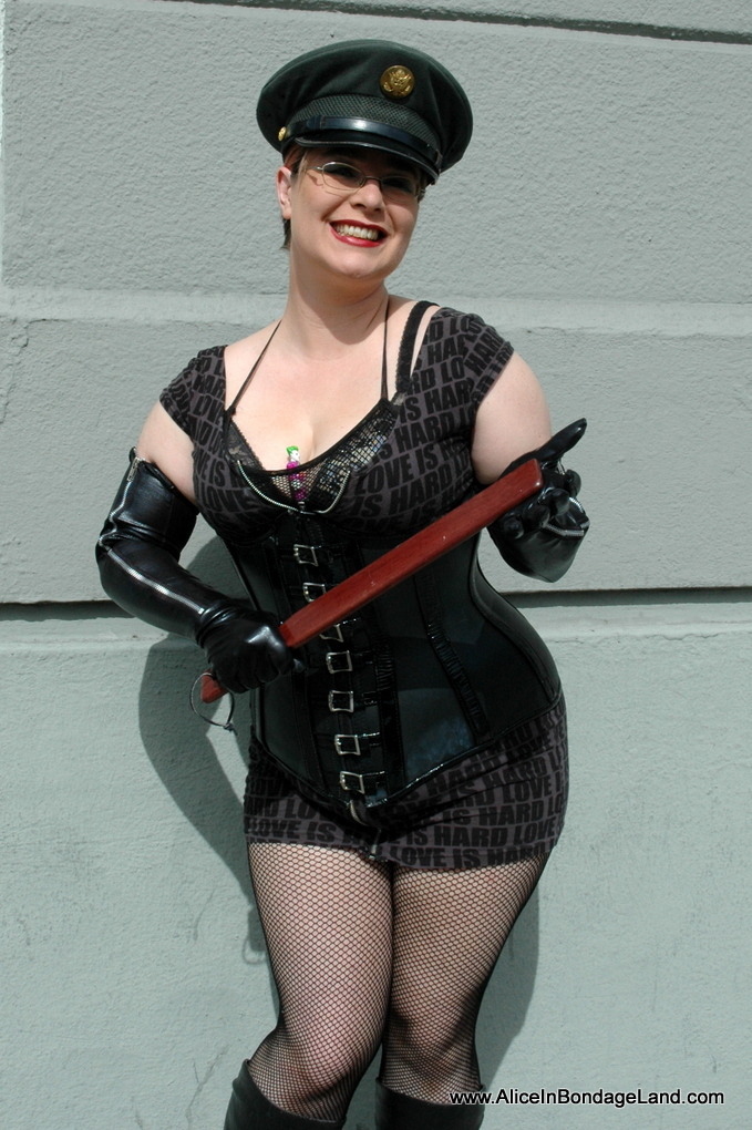 mistressaliceinbondageland: Think you could handle  a  spanking from my favorite