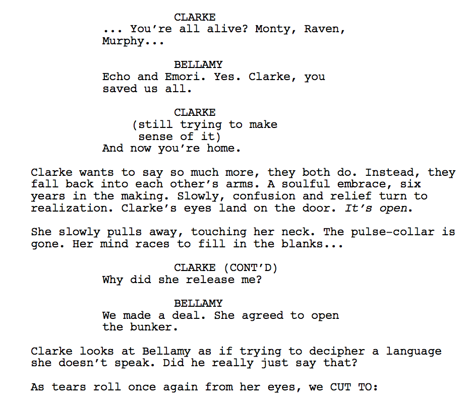 Back again with a powerful little scene from 504.