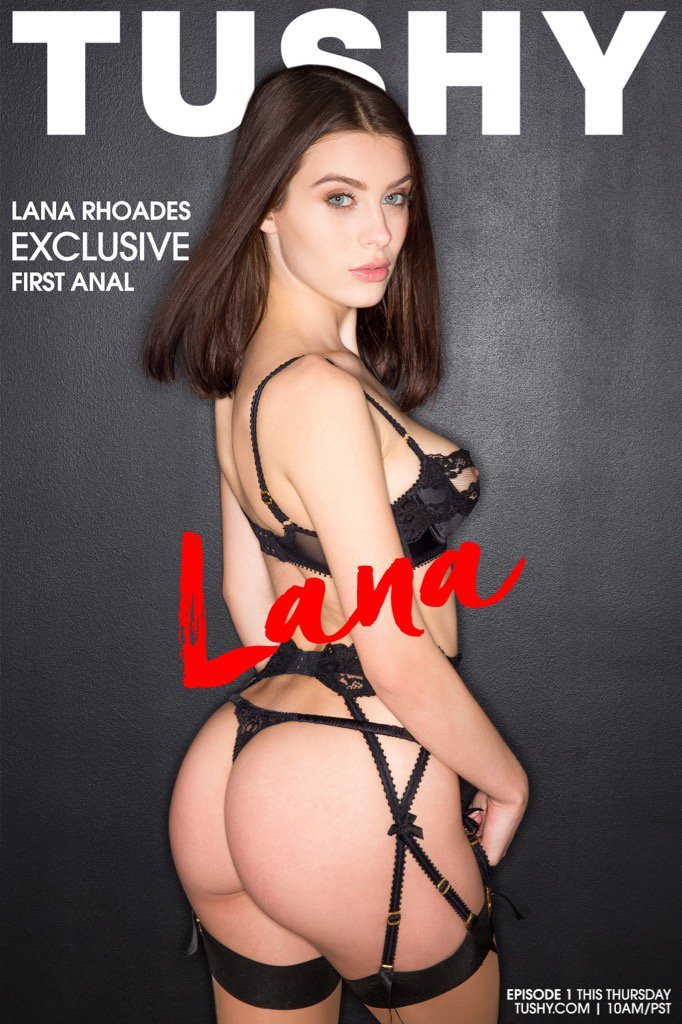 porndrunk:  And Lana spelled backwards is… Exactly! 😜 Lana’s first anal 