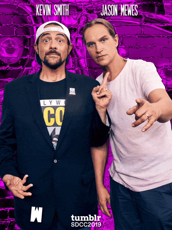 SDCC BioGIFs: Jay and Silent Bob You won’t find anyone much busier than comedy and directing legend Kevin Smith. His partner-in-crime, Jason Mewes, has a lot going on as well. Their upcoming reboot of the Jay and Silent Bob movie, titled…well, Jay...