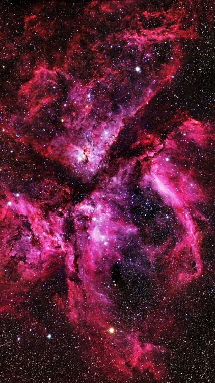 Porn photo thedemon-hauntedworld:  Carina Nebula[source]