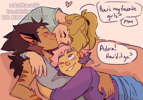 kaereth:I posted these old glitradora draws on twitter for valentines but i forgot to do it here, th