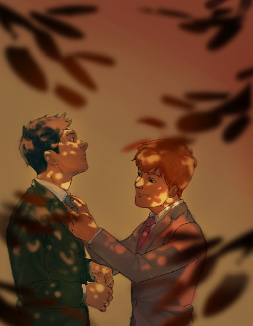 kaoridraws:it turned out way too romanticXDD