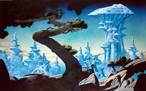 Porn 70sscifiart:  Roger Dean  photos