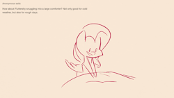 fluttershythekind:  Comforted I’m sorry that I could only get one animation done tonight ^^ I was hoping for two, and I got so many lovely responses…but the first one to catch my eye wound up being a little complicated ^^; Fluttershy definitely looks
