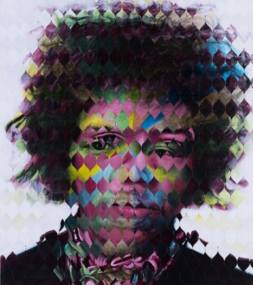 mayahan: Abstract Oil Painting Portraits by Jeff Huntington