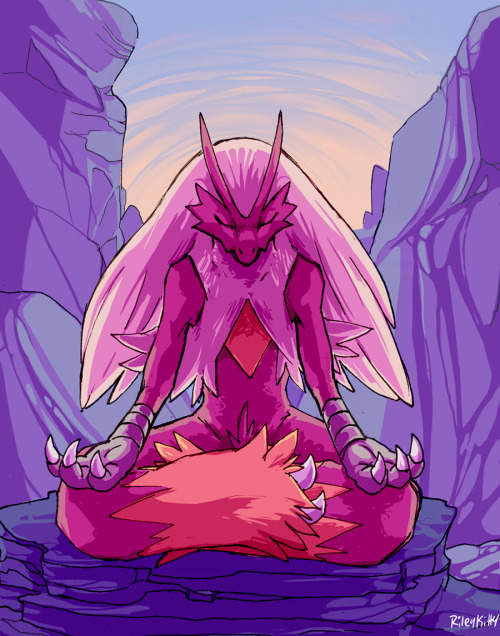 My inktober day 8, colored digitally~  :D