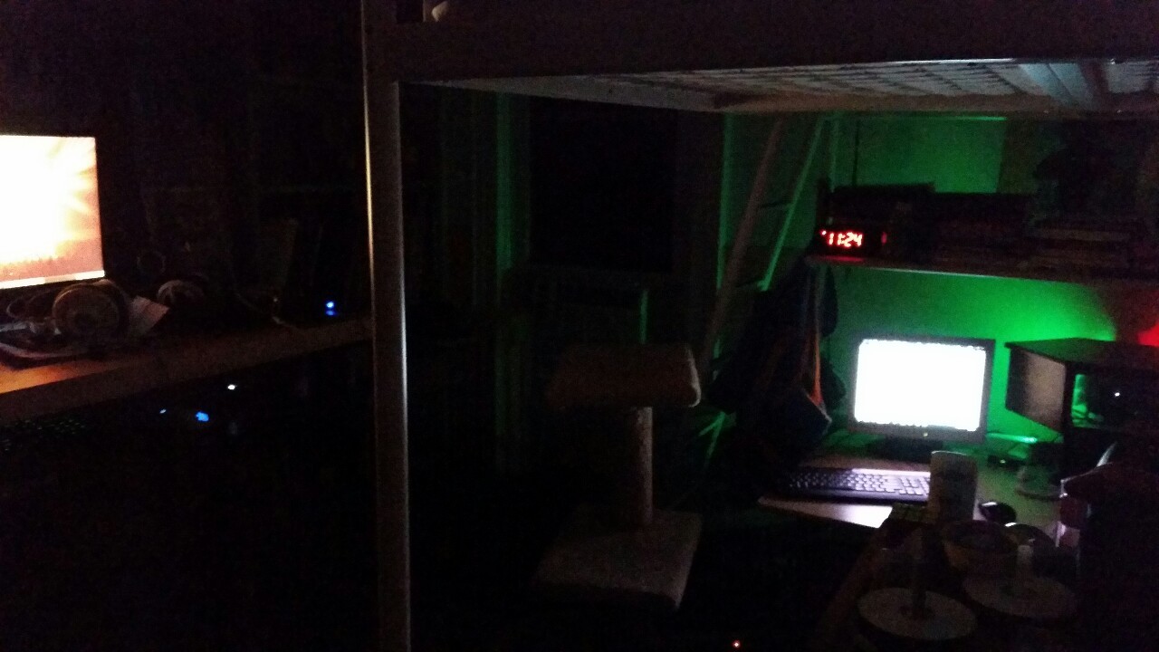 Near midnight in the hacker&rsquo;s den