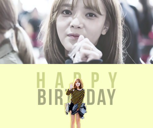 chsooyoung: happy birthday to aoa’s beautiful leader Jimin.