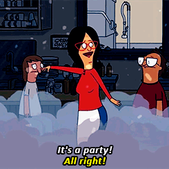 tinarannosaurus:  Bob’s Burgers, Season 1 | Linda Belcher - &ldquo;All right!&rdquo;
