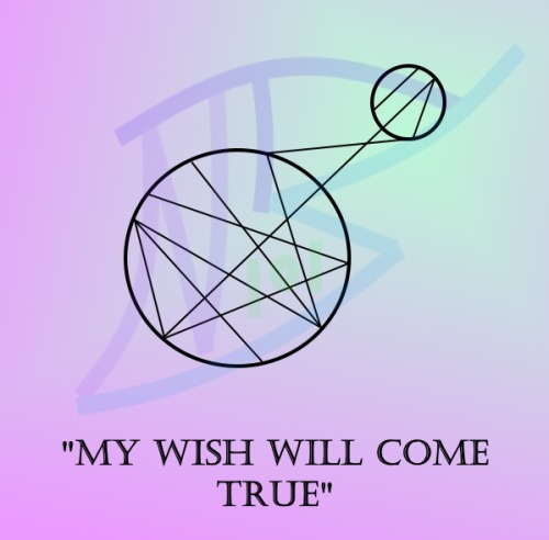 strangesigils - “My Wish Will Come True”Draw this on a piece of...