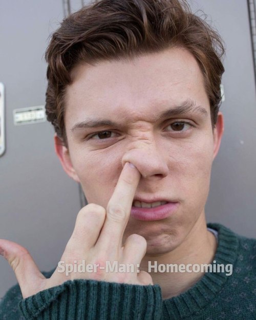 tomhollandnews:Peter Parker’s selfies from Spider-Man: Homecoming