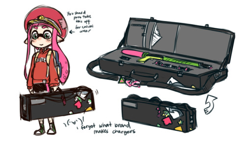 I love musing about how the squid world works.