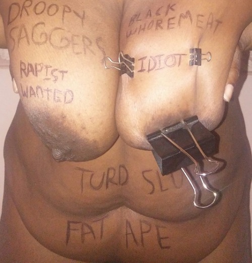 raceplay-audio-links: droopy saggersrapist wantedblack whoremeatidiotturd slutfat ape