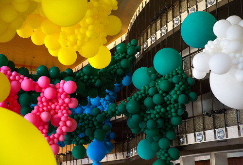 Balloon Installations by Jihan Zencirli
