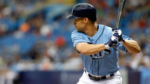 hugyerbud:  Grady Sizemore  (best jock porn name ever!) looks pretty good in his new Tampa Bay Rays uniform…but I still like him better out of it. Welcome to the team, sport…