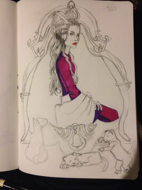 I Had A Bit Of An Experiment With Prismacolor Markers, But I Think This Sketchbook Paper Is Not Appropriate