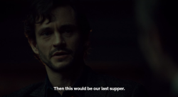 doomsayings:1. NBC Hannibal, S02E13, Mizumono2. Leonardo Da Vinci, The Last Supper3.