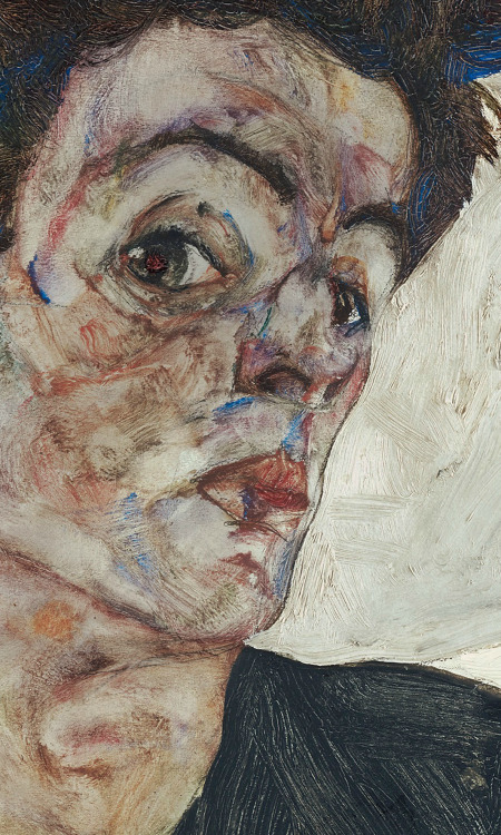 Self-portraits of Egon Schiele (1890-1918)
