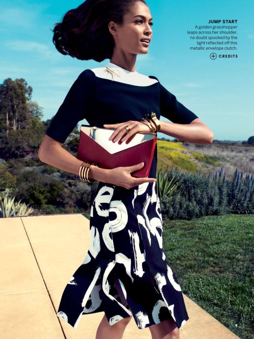 journaldelamode:Joan Smalls by Camilla Akrans for Vogue US June 2013