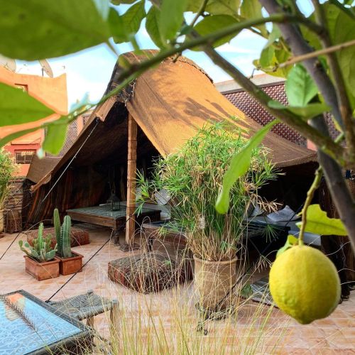 Terraza de @riadpalaciodelasespecias  ¿Te vienes a Marrakech? #riadpalaciodelasespecias #roof