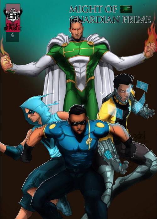 Might of Guardian Prime #4 (2015) // Comic RepublicStory: Jide Martin & Ozo Ezeogu, art: Jide Ma