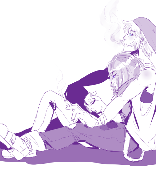 Doodle of chill out cuddle time beCAUSE EVERYTHING adult photos