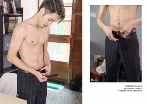 alex143555: 蓝男色 No.68 - Part.01/04Model: 姜皓文