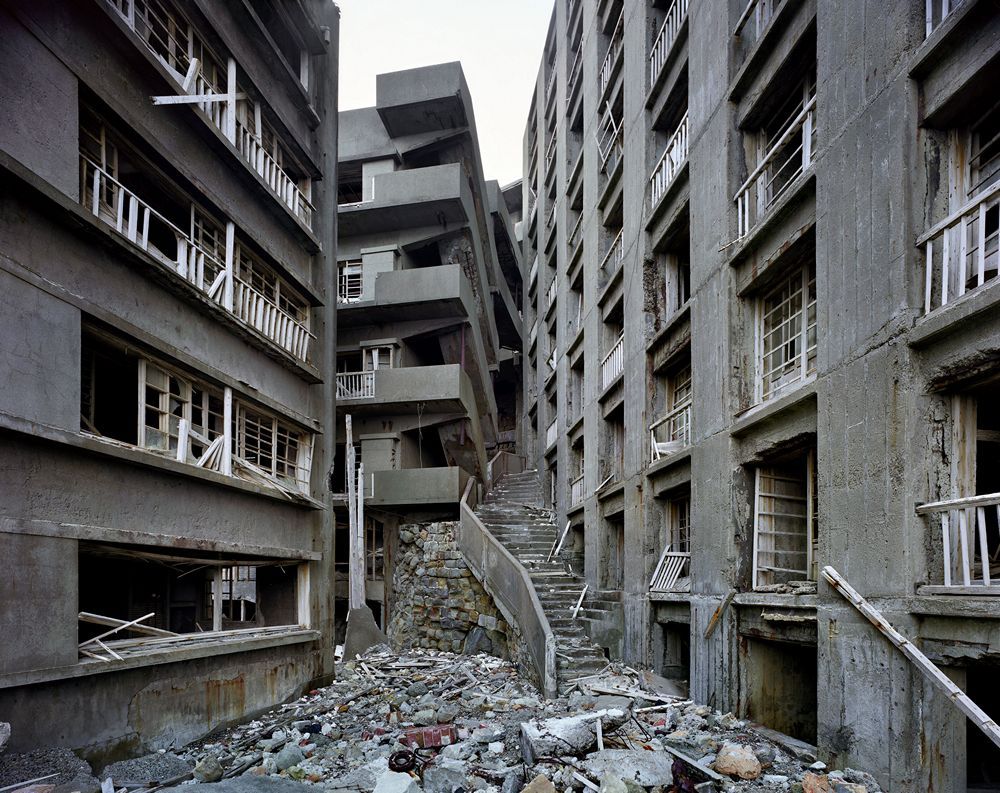 dystopiaherenow:  Some abandoned places art by Yves Marchand &amp; Romain Meffre.