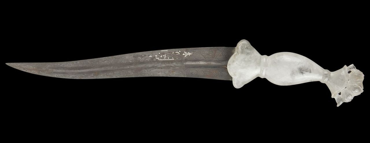 art-of-swords:  Khanjar Dagger Dated: 20th century Made in the Mughal style Measurements: