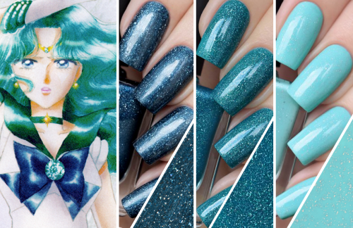 sailorfailures: Sailor Moon Nail Palettes feat. Picture Polish I love the Australian nailpolish bran