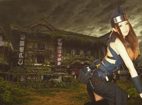 忍者 #kunoichi #ninja #忍者 #秋葉原 #cooljapan
