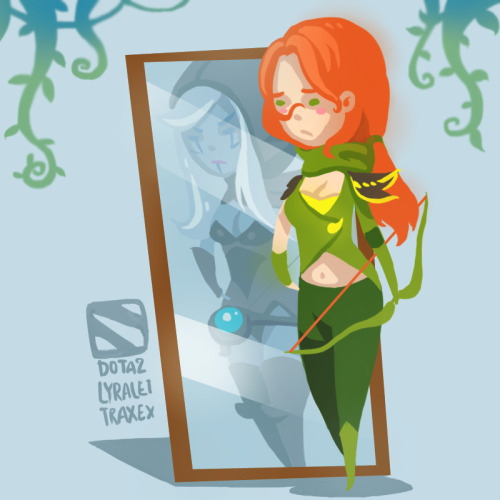welcometodota2:  A collection of art by louissry (on deviantart) 