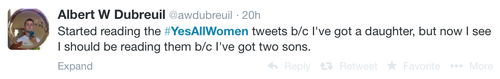 Porn photo crackpotter:  my favorite #YesAllWomen tweets