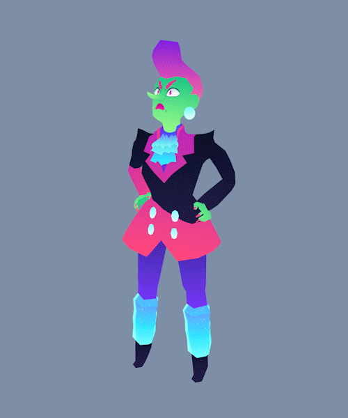 michaelshillingburg:  caffeinegame:  Character models for Fedra, Pressa, and Brewce!   