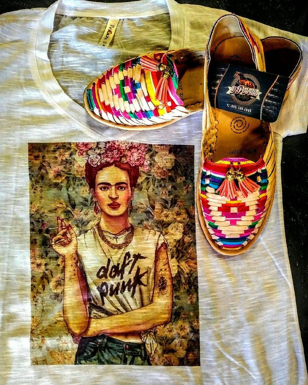 huaraches frida kahlo