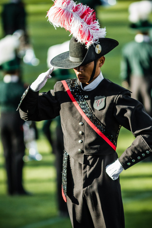 fhphotography:SCVC Drum Major Carl Huang at DCI West 2014 