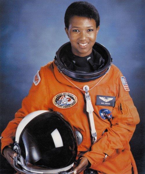 exchangealumni:Today, April 12, is the International Day of Human Space Flight. Cheers to Mae Jemiso