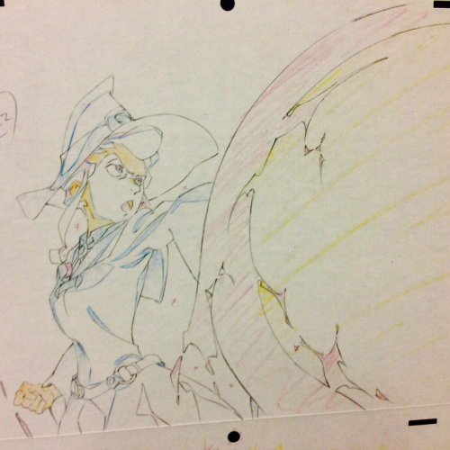 nikoniko808:  some pics from the Little Witch Academia exhibit~  > .<