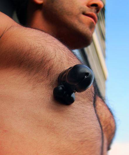 nipplepigs: jpeter75: www.facebook.com/fetisharmada  Nipple pumping