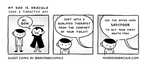 mydadisdracula:hi son ☎️ this guest comic by @bastardcomics​  will cure what ails ya! Be sure t