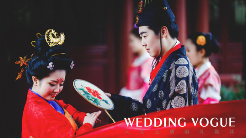 Tang Dynasty-style Chinese Wedding Editorial via Wedding Vogue, Part I (Part II / Part III)The 