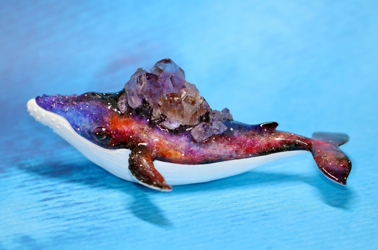 sosuperawesome:  Whale FigurinesFox Luu Creations on EtsySee our #Etsy or #Whale